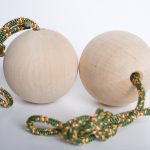 Wooden balls